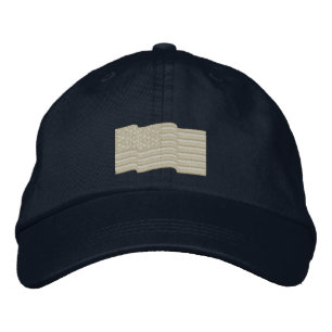 USA-amerikanische Flagge spielt 'gestickte Kappe n