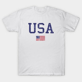 USA - Amerikanische Flagge T-Shirt
