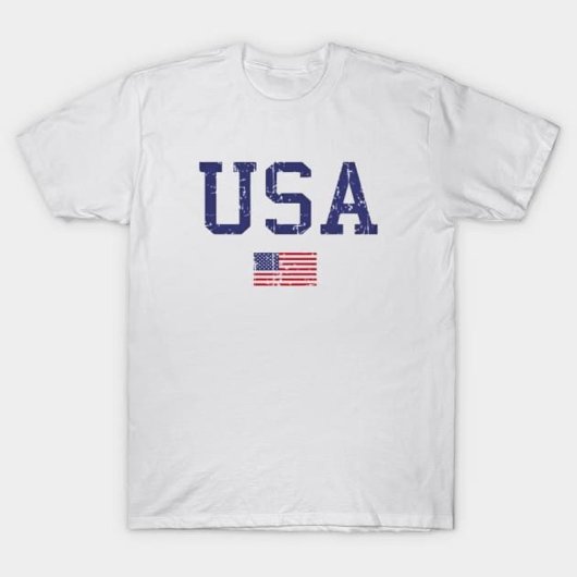 USA - Amerikanische Flagge T-Shirt