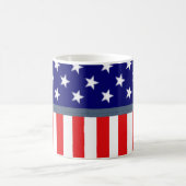 USA-Amerikanische Flagge Tasse (Mittel)