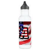USA - Amerikanische Flagge Trinkflasche (Rechts)