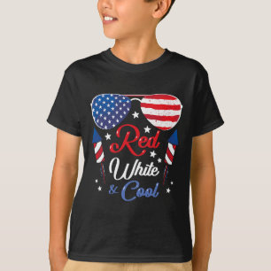 USA Amerikanische Flagge Vintage Rot Weiß Und Cool T-Shirt