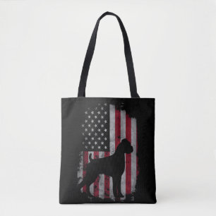 USA Amerikanischer Boxer Hund Tier Hundezüchter We Tasche