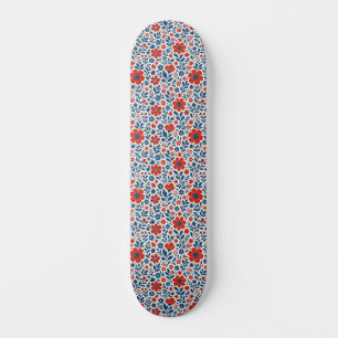 USA/amerikanisches Blumenmuster Skateboard