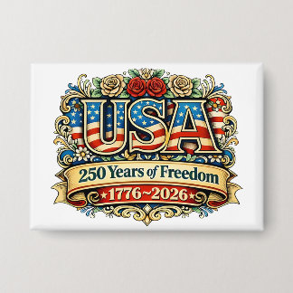 USA Amerikas 250. Jubiläumsbutton Button