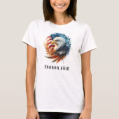*~* USA AP16 Circular , American Flag Bald EAGLE T-Shirt (Vorderseite)