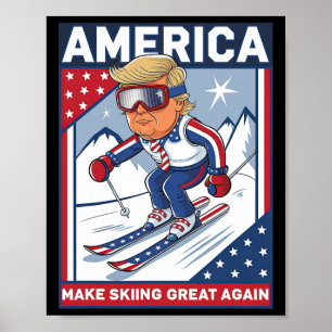 Usa Apres Ski macht Skifahren wieder großartig Don Poster