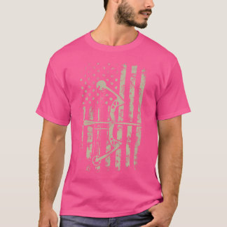 Usa Archery Bow Jagd Patriotic Hunter Archery L T-Shirt
