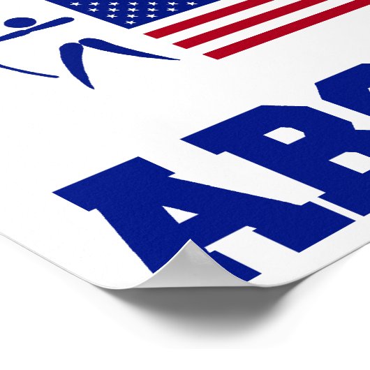 USA Archery Poster (Ecke)