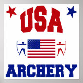 USA Archery Poster (Vorne)