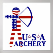 USA Archery Poster (Vorne)
