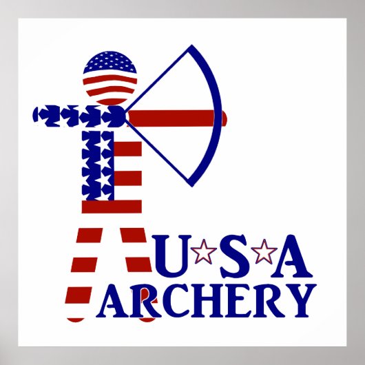 USA Archery Poster (Vorne)