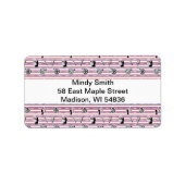 USA Archery Silhouette Pattern Adressaufkleber (Vorne)