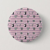 USA Archery Silhouette Pattern Button (Vorderseite)