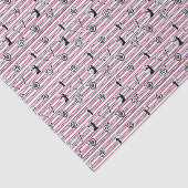 USA Archery Silhouette Pattern Seidenpapier (Ausschnitt)