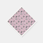USA Archery Silhouette Pattern Serviette (Ecke)