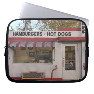 USA, Arizona, Bisbee: Schattiges Dell-Motel, alle Laptopschutzhülle