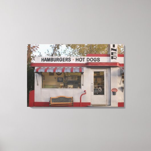 USA, Arizona, Bisbee: Shady Dell Motel, All 2 Leinwanddruck (Vorderseite)