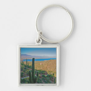 USA, Arizona. Blick vom Eingang zum Tonto Schlüsselanhänger