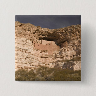 USA, Arizona, Camp Verde: Montezuma-Schloss Button