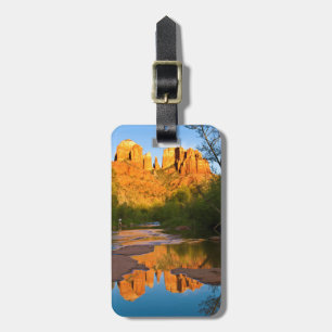 USA, Arizona. Cathedral Rock bei Sonnenuntergang Gepäckanhänger