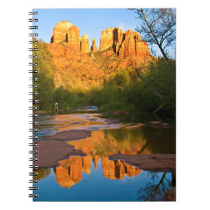 USA, Arizona. Cathedral Rock bei Sonnenuntergang Notizblock