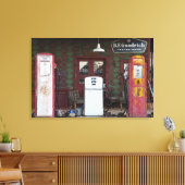 USA, Arizona. Chloride Ghost Town, altes Gas Leinwanddruck (Insitu (Wohnzimmer))