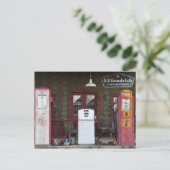 USA, Arizona. Chloride Ghost Town, altes Gas Postkarte (Stehend Vorderseite)