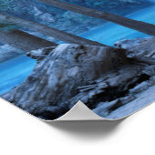 USA, Arizona, Grand Canyon, Havasupai, Indien Poster (Ecke)