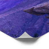 USA, Arizona, Grand Canyon National Park. Poster (Ecke)