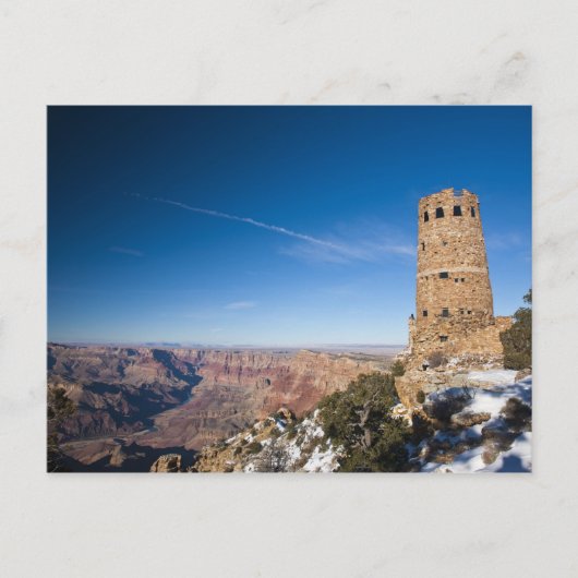USA, Arizona, Grand Canyon National Park.Wüste Postkarte (Vorderseite)