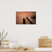 USA, Arizona, Großtreppe Escalante Poster (Küche)