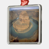 USA, Arizona. Horseshoe-Bend zeigt Erosion durch Silbernes Ornament (Links)
