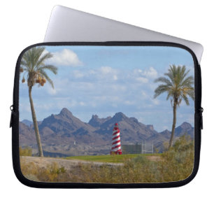 USA, Arizona, Lake Havasu City. Leuchtturm Laptopschutzhülle