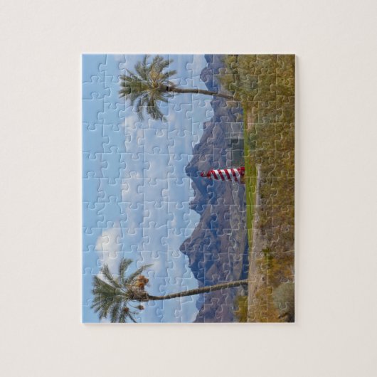 USA, Arizona, Lake Havasu City. Leuchtturm Puzzle (Vertikal)
