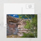 USA, Arizona. Montezuma Castle, The Ruins Postkarte (Vorne/Hinten)