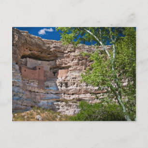 USA, Arizona. Montezuma-Schloss, Die Ruinen Postkarte