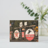 USA, Arizona, Sedona: Antike Werbezeichen Postkarte (Stehend Vorderseite)