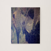 USA, Arizona, Sonnenuntergang-Krater-nationales Puzzle (Vertikal)