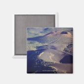 USA, Arizona, Sunset Crater National Monument, Magnet (Vorderseite/Rückseite)
