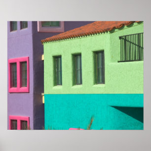 USA, Arizona, Tucson: Innenstadt: La Placita Poster