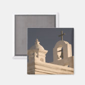 USA, Arizona, Tucson: Mission San Xavier del Bac Magnet (Vorderseite/Rückseite)