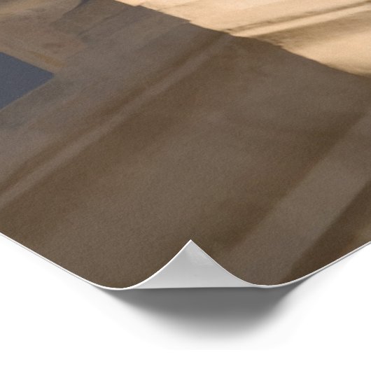 USA, Arizona, Tucson: Mission San Xavier del Bac Poster (Ecke)