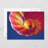 USA, Arizona, Val Vista. Eine farbenfrohe heiße Lu Postkarte (Vorne/Hinten)