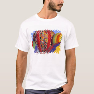 USA, Arizona, Val Vista. Farbige Heißluftballons T-Shirt