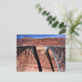 USA, Arizona, View of Navajo Bridge in Grand Postkarte (Stehend Vorderseite)