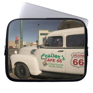 USA, Arizona, Williams: Cruisers Cafe 66 Alt Laptopschutzhülle