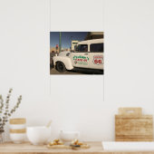 USA, Arizona, Williams: Cruisers Cafe 66 Old Poster (Küche)