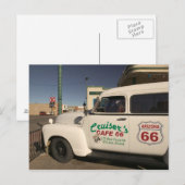 USA, Arizona, Williams: Cruisers Cafe 66 Old Postkarte (Vorne/Hinten)
