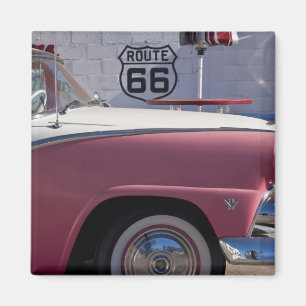 USA, Arizona, Williams. Funktelegrafie. 66 Stadt, Magnet